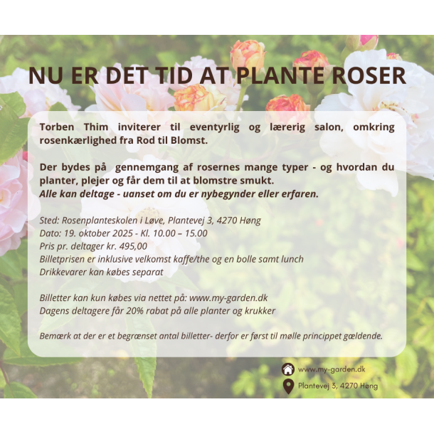 Billet til SALON - Sndag den 19. oktober 2025