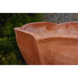 Ciotola Fiore Terracotta Impruneta