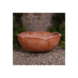 Ciotola Fiore Terracotta Impruneta
